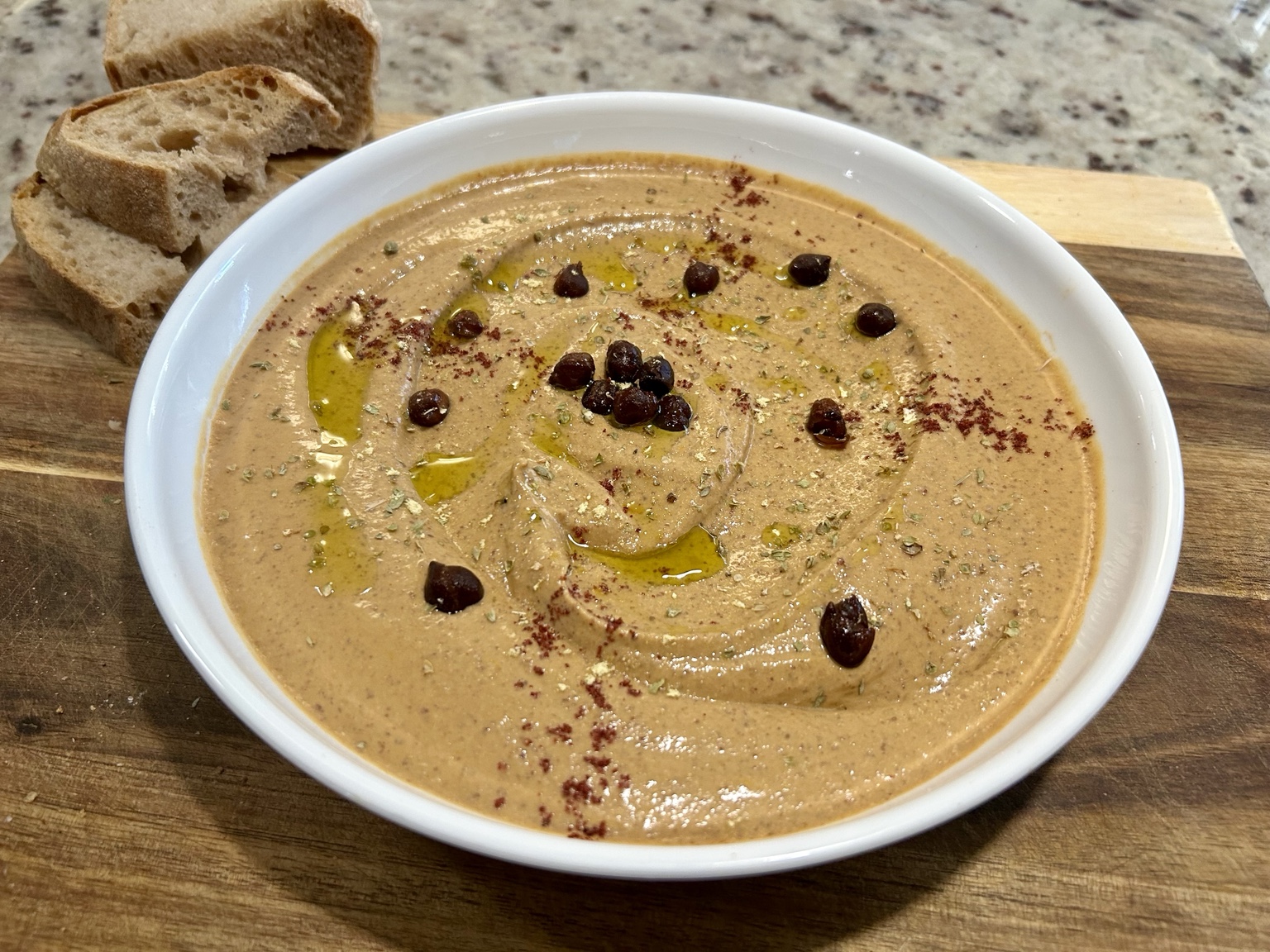 Kala Chana Hummus