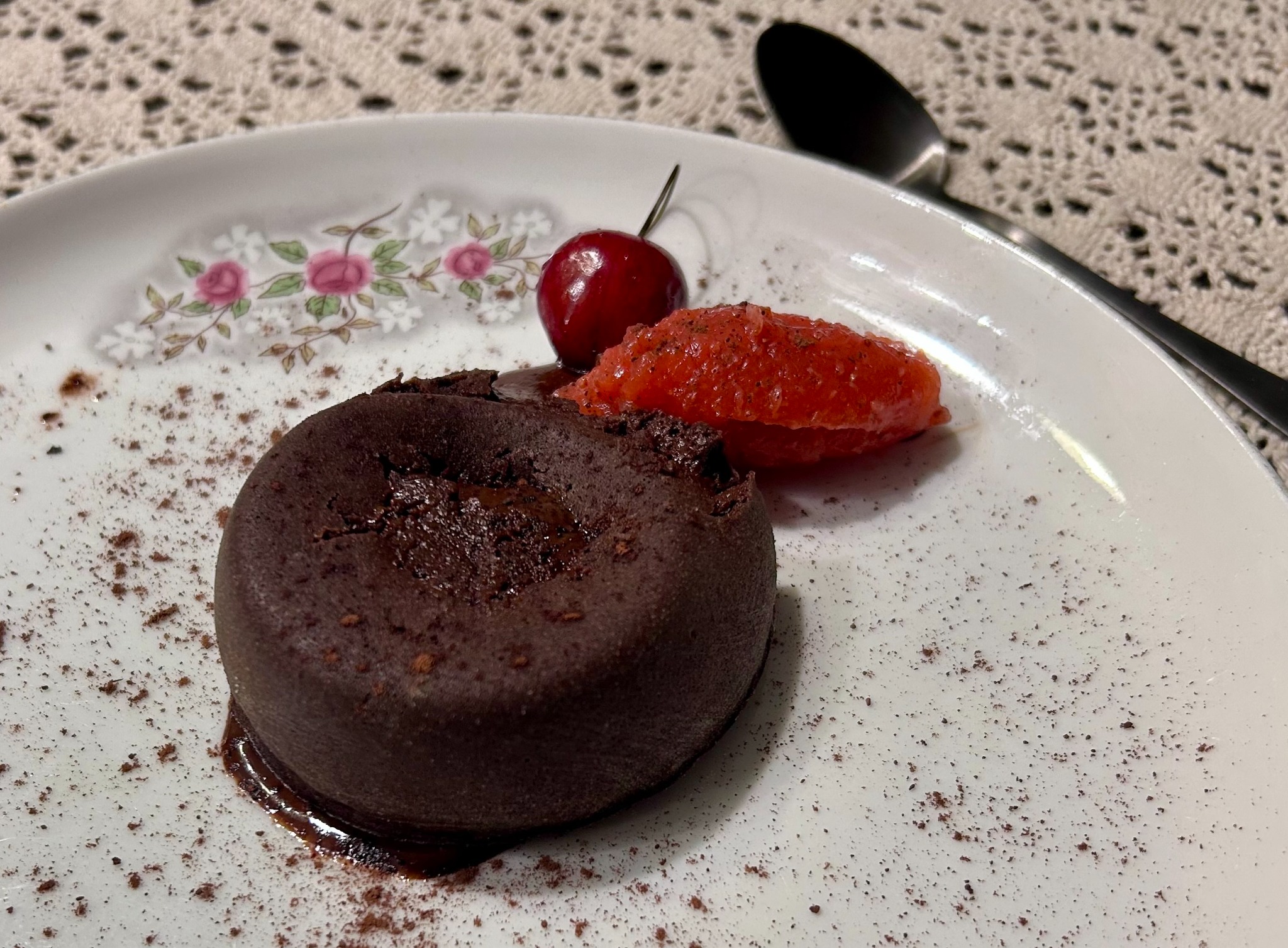 Light Molten Lava Cake